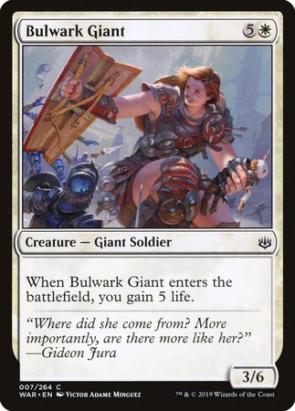 Bulwark Giant [War of the Spark] | The Time Vault CA