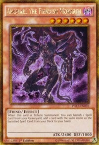 Angmarl the Fiendish Monarch [PGL3-EN001] Gold Secret Rare | The Time Vault CA