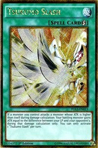 Tsukumo Slash [PGL3-EN013] Gold Secret Rare | The Time Vault CA