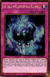 The Phantom Knights of Shade Brigandine [PGL3-EN015] Gold Secret Rare | The Time Vault CA
