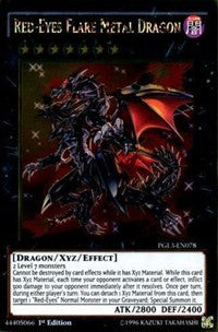 Red-Eyes Flare Metal Dragon [PGL3-EN078] Gold Rare | The Time Vault CA