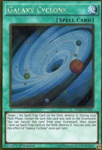 Galaxy Cyclone [PGL3-EN087] Gold Rare | The Time Vault CA