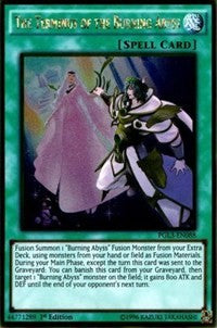The Terminus of the Burning Abyss [PGL3-EN088] Gold Rare | The Time Vault CA
