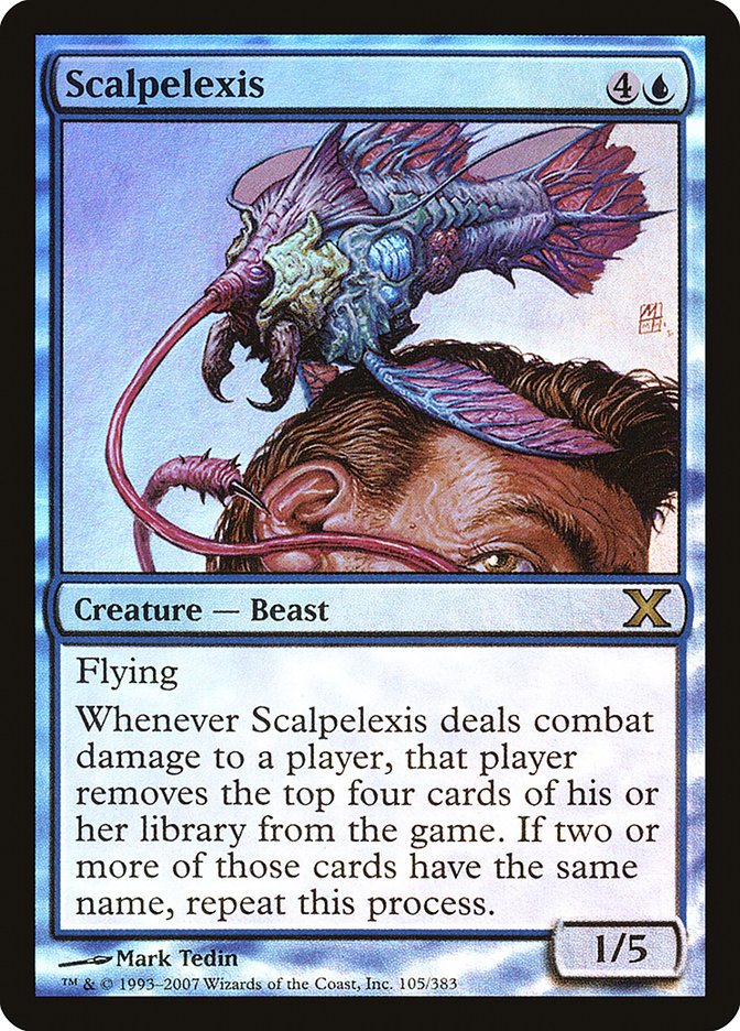 Scalpelexis (Premium Foil) [Tenth Edition] | The Time Vault CA