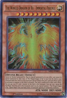 The Winged Dragon of Ra - Immortal Phoenix [MIL1-EN001] Ultra Rare | The Time Vault CA