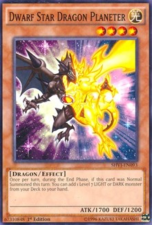 Dwarf Star Dragon Planeter [SHVI-EN093] Common | The Time Vault CA