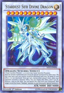 Stardust Sifr Divine Dragon [SHVI-EN096] Ultra Rare | The Time Vault CA