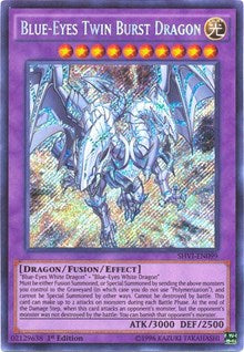 Blue-Eyes Twin Burst Dragon [SHVI-EN099] Secret Rare | The Time Vault CA