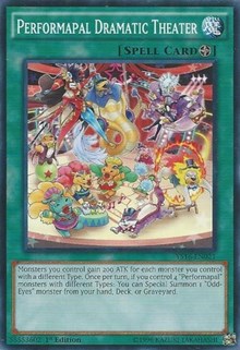 Performapal Dramatic Theater [YS16-EN021] Common | The Time Vault CA