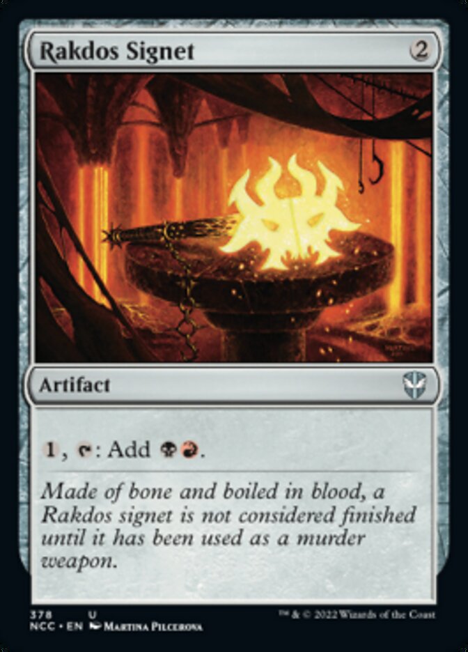 Rakdos Signet [Streets of New Capenna Commander] | The Time Vault CA