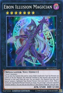 Ebon Illusion Magician [SHVI-ENSE1] Super Rare | The Time Vault CA