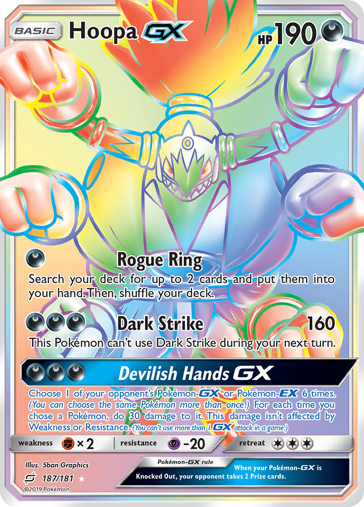 Hoopa GX (187/181) [Sun & Moon: Team Up] | The Time Vault CA