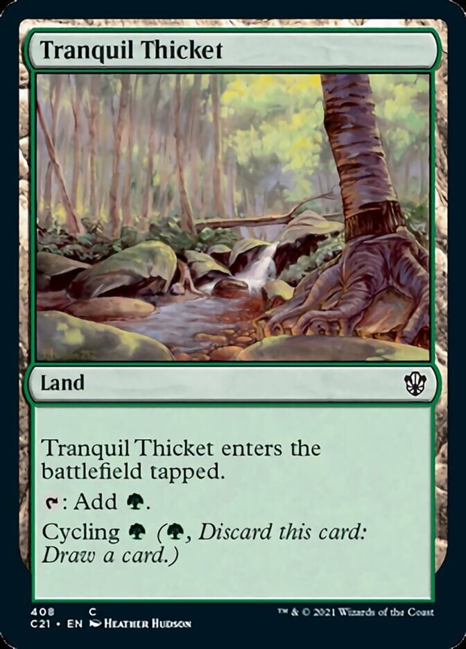 Tranquil Thicket [Commander 2021] | The Time Vault CA