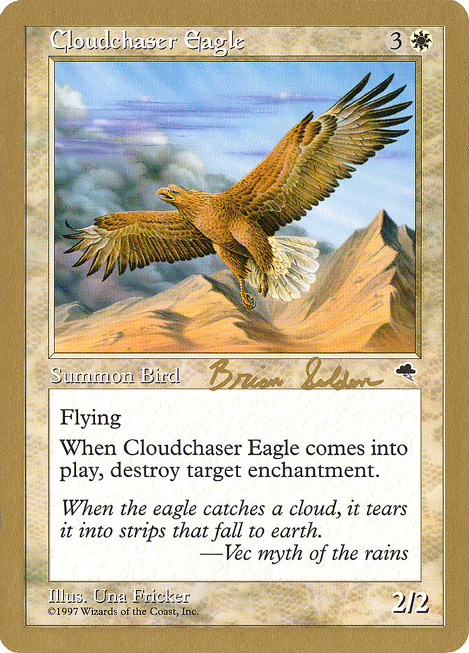 Cloudchaser Eagle (Brian Selden) [World Championship Decks 1998] | The Time Vault CA