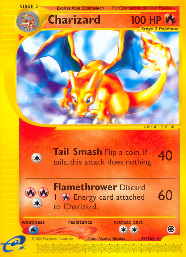 Charizard (39/165) [Expedition: Base Set] | The Time Vault CA