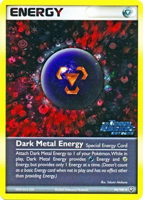 Dark Metal Energy (94/109) (Stamped) [EX: Team Rocket Returns] | The Time Vault CA