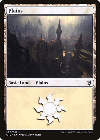 Plains (290) [Commander 2019] | The Time Vault CA