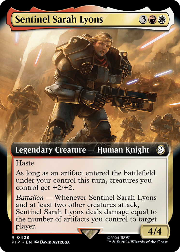 Sentinel Sarah Lyons (Extended Art) [Fallout] | The Time Vault CA