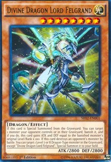Divine Dragon Lord Felgrand [SR02-EN001] Ultra Rare | The Time Vault CA