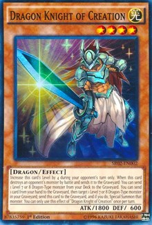 Dragon Knight of Creation [SR02-EN002] Super Rare | The Time Vault CA