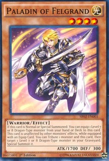 Paladin of Felgrand [SR02-EN003] Common | The Time Vault CA