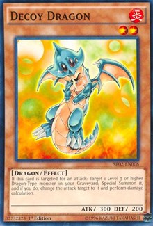 Decoy Dragon [SR02-EN008] Common | The Time Vault CA