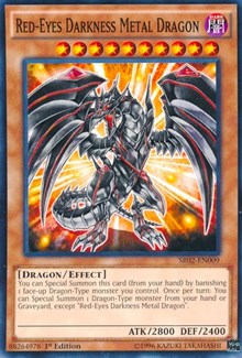 Red-Eyes Darkness Metal Dragon [SR02-EN009] Common | The Time Vault CA