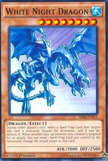 White Night Dragon [SR02-EN011] Common | The Time Vault CA