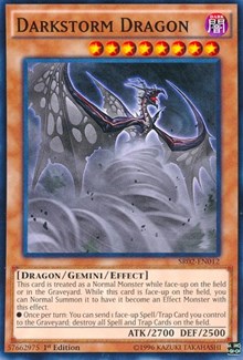 Darkstorm Dragon [SR02-EN012] Common | The Time Vault CA