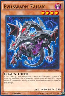 Evilswarm Zahak [SR02-EN014] Common | The Time Vault CA