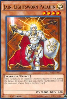 Jain, Lightsworn Paladin [SR02-EN020] Common | The Time Vault CA