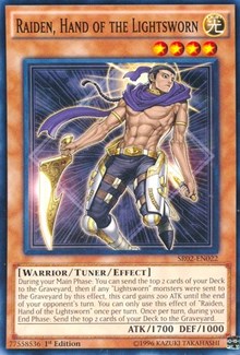 Raiden, Hand of the Lightsworn [SR02-EN022] Common | The Time Vault CA