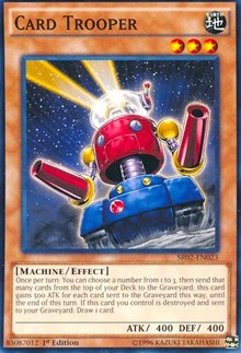 Card Trooper [SR02-EN023] Common | The Time Vault CA