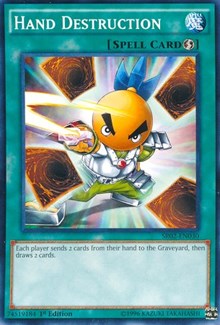 Hand Destruction [SR02-EN030] Common | The Time Vault CA