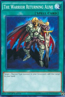 The Warrior Returning Alive [SR02-EN032] Common | The Time Vault CA