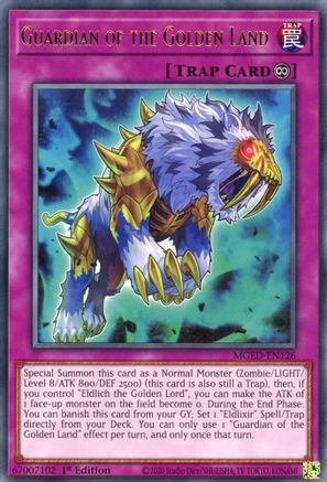 Guardian of the Golden Land [MGED-EN126] Rare | The Time Vault CA