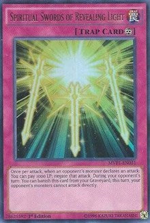 Spiritual Swords of Revealing Light [MVP1-EN031] Ultra Rare | The Time Vault CA