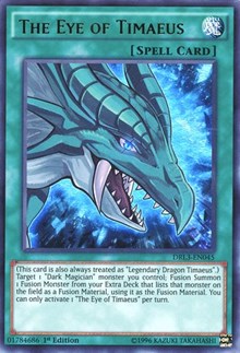 The Eye of Timaeus [DRL3-EN045] Ultra Rare | The Time Vault CA