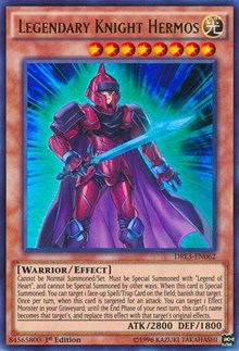 Legendary Knight Hermos [DRL3-EN062] Ultra Rare | The Time Vault CA