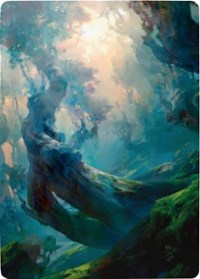 Forest 3 Art Card [Zendikar Rising Art Series] | The Time Vault CA