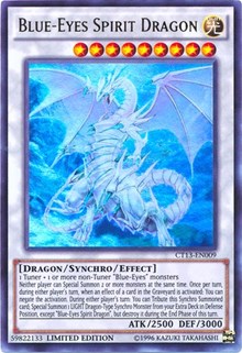 Blue-Eyes Spirit Dragon [CT13-EN009] Ultra Rare | The Time Vault CA