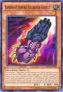 Superheavy Samurai Soulbuster Gauntlet [MP16-EN008] Common | The Time Vault CA