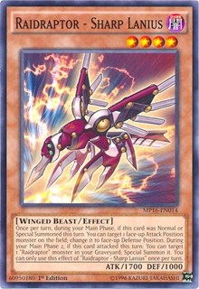 Raidraptor - Sharp Lanius [MP16-EN014] Common | The Time Vault CA