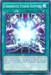 Cybernetic Fusion Support [MP16-EN042] Common | The Time Vault CA