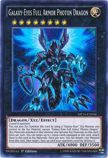 Galaxy-Eyes Full Armor Photon Dragon [MP16-EN044] Super Rare | The Time Vault CA