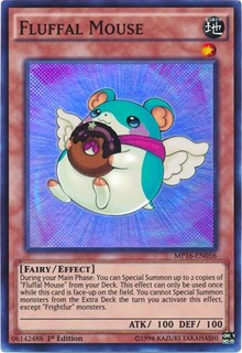 Fluffal Mouse [MP16-EN056] Super Rare | The Time Vault CA