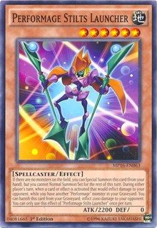 Performage Stilts Launcher [MP16-EN063] Common | The Time Vault CA