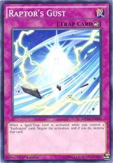 Raptor's Gust [MP16-EN090] Common | The Time Vault CA