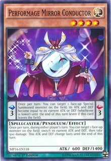 Performage Mirror Conductor [MP16-EN118] Common | The Time Vault CA