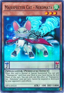 Majespecter Cat - Nekomata [MP16-EN125] Super Rare | The Time Vault CA